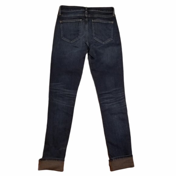 Wmn's VINCE Dark Blue Distressed Jeans (Size 25) - Picture 11 of 11